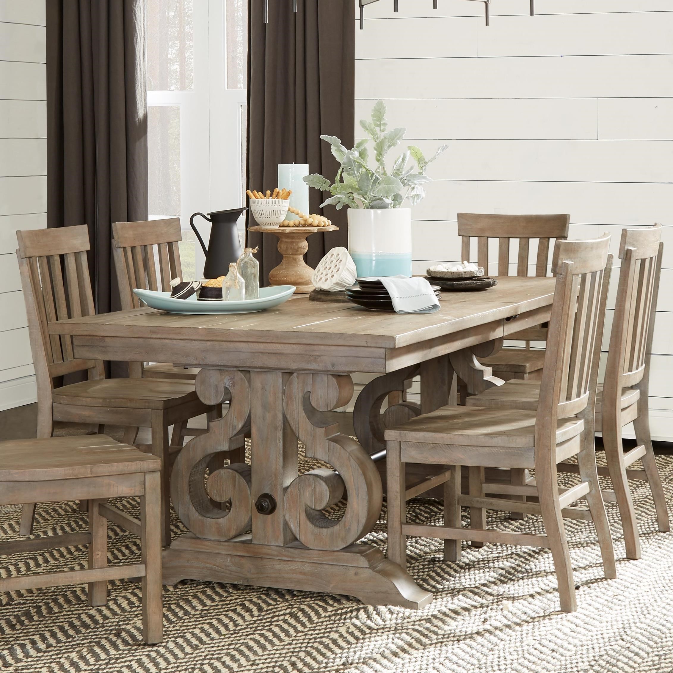 Dining table set vintage best sale
